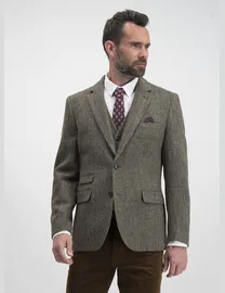 Shop Tu Clothing Men s Tweed Suits up to 50 Off DealDoodle