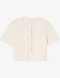 Sandro deals Elann Short Sleeve Cardigan