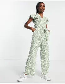 Shop QED London Women s Floral Jumpsuits up to 75 Off DealDoodle