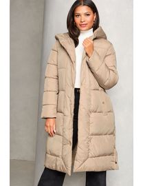 Lipsy longline padded coat deals