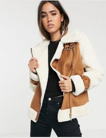 Shop River Island Women s Shearling Jackets up to 90 Off DealDoodle