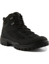 Shop Ecco Men s Black Boots up to 35 Off DealDoodle