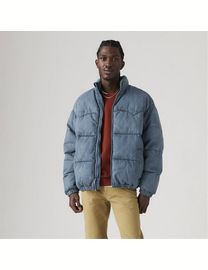 Shop Levi s Men s Blue Puffer Jackets up to 75 Off DealDoodle