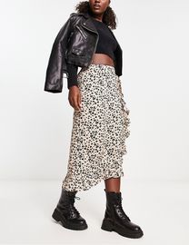 Miss selfridge wrap midi skirt best sale