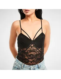 Missguided lace bodysuit on sale