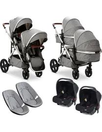 Cupla duo twin travel system hotsell