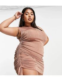 Shop Club L London Plus Size Pink Dresses up to 80 Off DealDoodle