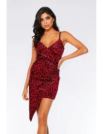 Shop Quiz Womens Red Velvet Dresses up to 65 Off DealDoodle