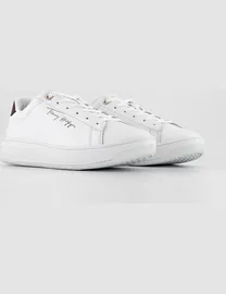 Shop Office Shoes Tommy Hilfiger Women s White Trainers up to 65 Off DealDoodle