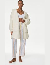 Shop Marks Spencer Women s Fleece Dressing Gowns DealDoodle