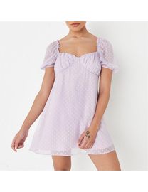 Missguided dobby milkmaid dress hotsell