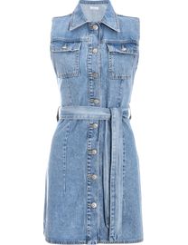 Quiz denim pinafore hotsell