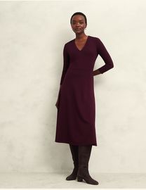 Hobbs cadence velvet dress hotsell