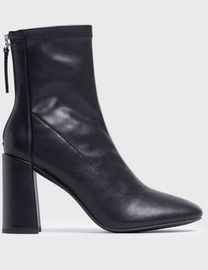 Black sock boots new look best sale