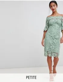 Paper dolls green lace dress best sale