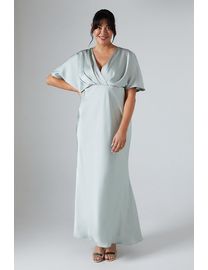 Coast green dress debenhams best sale