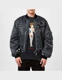 Shop House Of Fraser Men s Black Bomber Jackets up to 50 Off DealDoodle