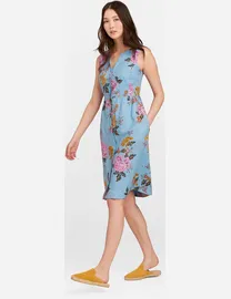 Joules lisia linen floral dress best sale