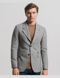 Shop Superdry Men s Wool Blazers up to 75 Off DealDoodle