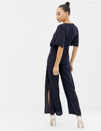 Shop Parallel Lines Women s Wide Leg Jumpsuits up to 30 Off DealDoodle