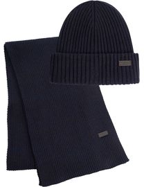 Mens hat and scarf set barbour on sale