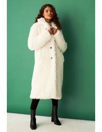 F&f boucle coat hotsell