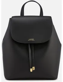 Lauren ralph lauren dryden flap leather backpack on sale