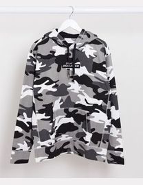 Black camo hollister hoodie best sale