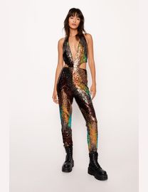 Shop NASTY GAL Women's Sequin Jumpsuits up to 85% Off | DealDoodle