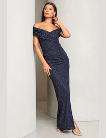 Lipsy sequin maxi dress with tulle skirt best sale