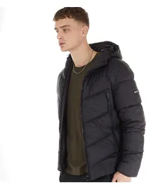 Shop NICCE Men s Black Puffer Jackets up to 75 Off DealDoodle