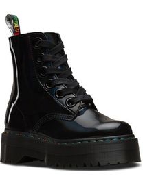 Dr martens molly black rainbow online