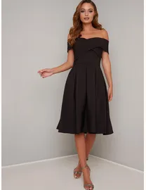 Shop Chi Chi London Women s Black Cocktail Dresses up to 80 Off DealDoodle