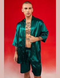 Boohooman dressing gown best sale