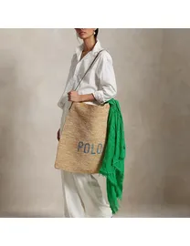 Shop Ralph Lauren Women s Large Tote Bags up to 50 Off DealDoodle