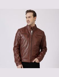 Sports direct leather jacket sale