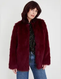Tu faux fur coat hotsell