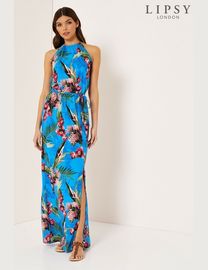 Lipsy tropical maxi dress hotsell