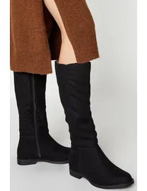 Shop Women s Dorothy Perkins Flat Boots up to 70 Off DealDoodle