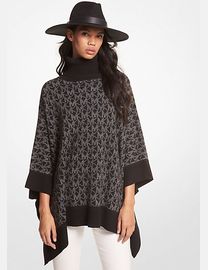 Michael kors sweater poncho online