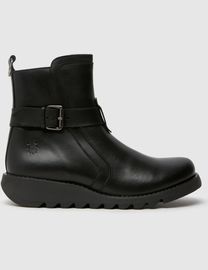 Shop Fly London Women s Buckle Boots up to 75 Off DealDoodle