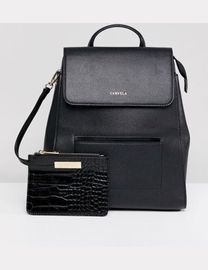 Carvela slinky backpack black best sale