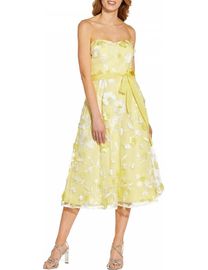 Shop Adrianna Papell Yellow Dresses for Women up to 70 Off DealDoodle