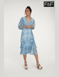 F&f wrap dress online