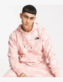 North face mens pink hoodie sale