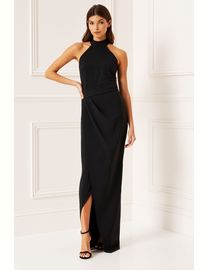 Shop Lipsy Women s Black Maxi Dresses up to 70 Off DealDoodle