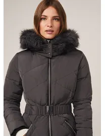 Shop Phase Eight Women s Belted Puffer Jackets up to 60 Off DealDoodle