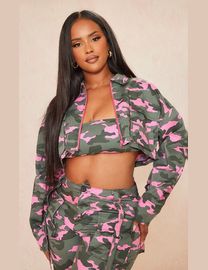 Shop Pretty Little Thing Camo Jackets for Women up to 80 Off DealDoodle