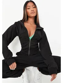 Corset hoodie missguided sale