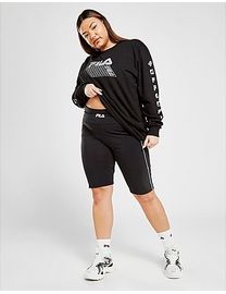 Fila plus size shorts best sale